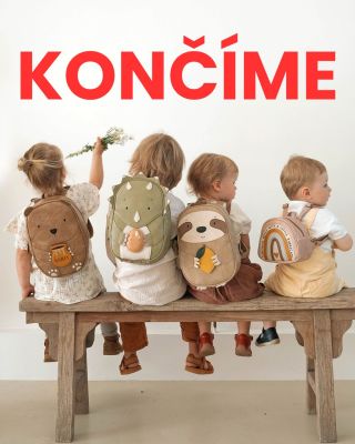 🎒 Loučíme se s batohy! ✨ Děkujem, že jste si zamilovali krásné dětské batůžky od Little Who stejně jako my. 💛 Byly s námi...
